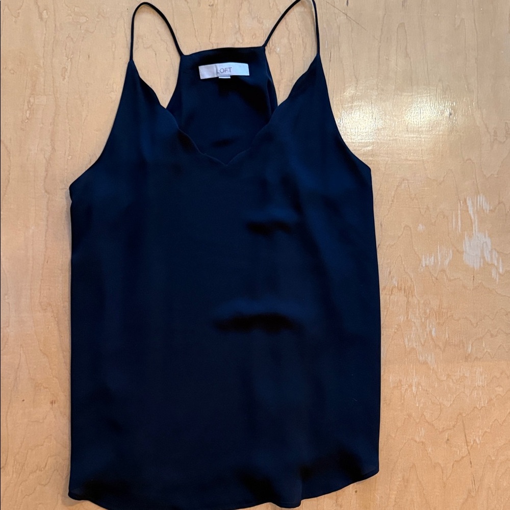 LOFT Women's Elegant Black Camisole